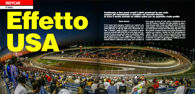 Effetto USA sulla Indycar