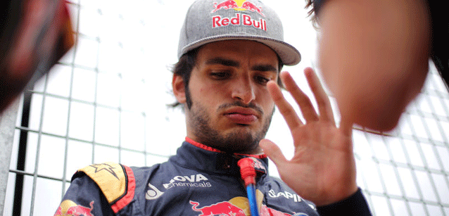 Sainz critico sulla strategia<br />Toro Rosso nel GP di Budapest