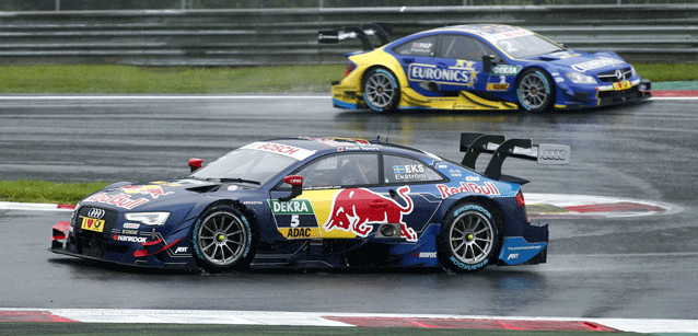 Spielberg - Gara 2<br />Ekstrom splende con la pioggia