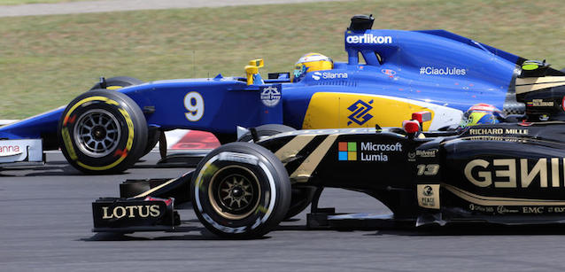 La Sauber pensa a Renault<br />per la power unit 2016<br />