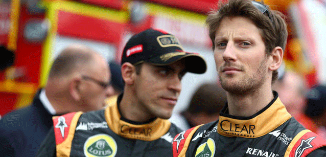 Grosjean e Maldonado attendono<br />risposte da Lotus e... Renault