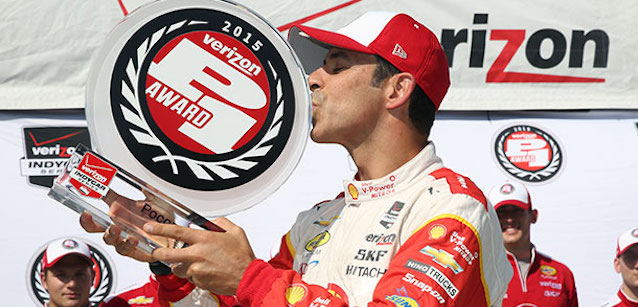 Pocono, qualifica<br />Castroneves in pole, Montoya 19°<br />Gran botto per Kimball