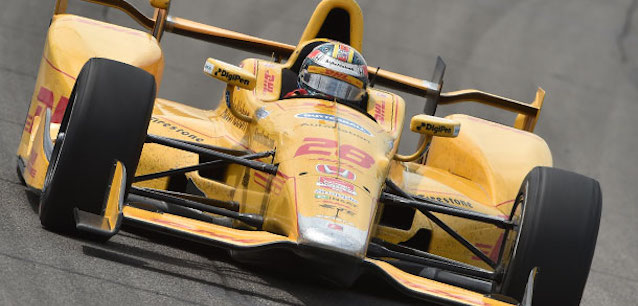 Pocono, gara: apprensione per Wilson<br />Hunter-Reay vince nel finale