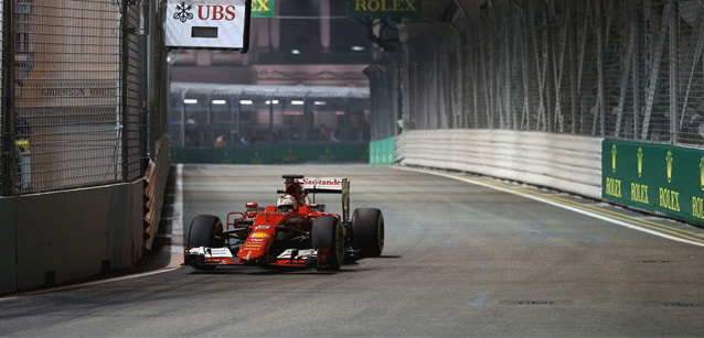 Singapore – Qualifica<br />Prima pole di Vettel in Ferrari