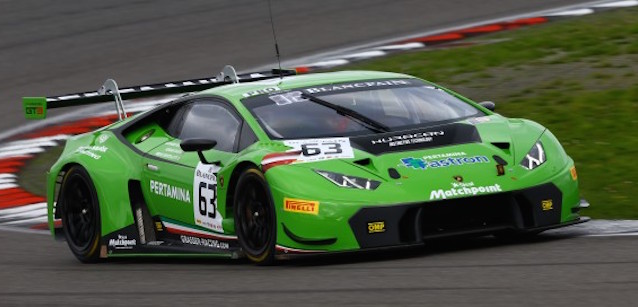 BES al Nurburgring, qualifica<br />Bortolotti e la Lamborghini al top