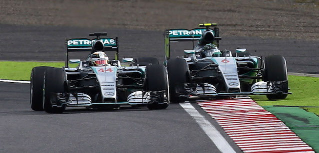 Suzuka - Gara<br />Hamilton vince di carattere