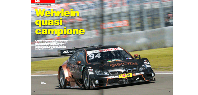 Il commento del Nurburgring<br />Wehrlein quasi campione