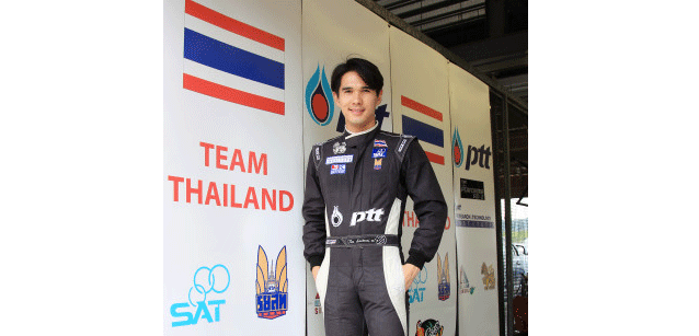 Tin Sritrai a Buriram<br />con il Team Campos