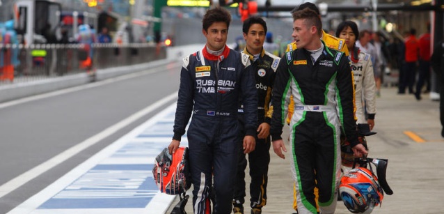 Bird, Evans e Stanaway <br />ai Rookie test LMP1