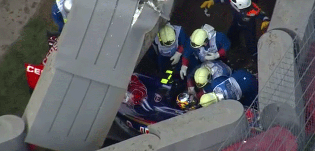 Sochi - Sainz OK viene <br />trasportato al centro medico
