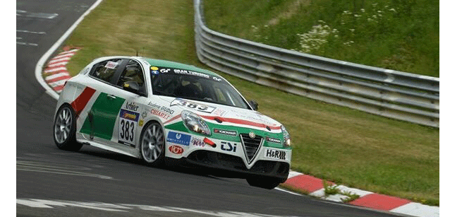 La Giulietta TCR iscritta a Macao