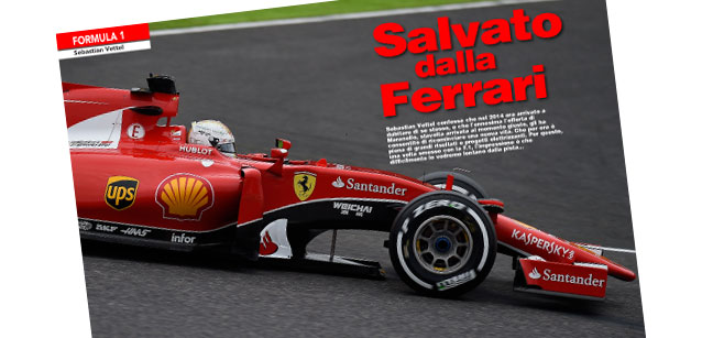 È online il Magazine 336 Italiaracing<br />Vettel salvato dalla Ferrari