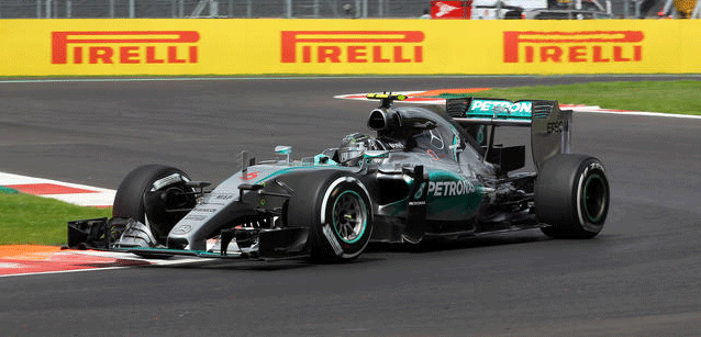 Mexico City - Qualifica<br />Quarta pole in fila per Rosberg
