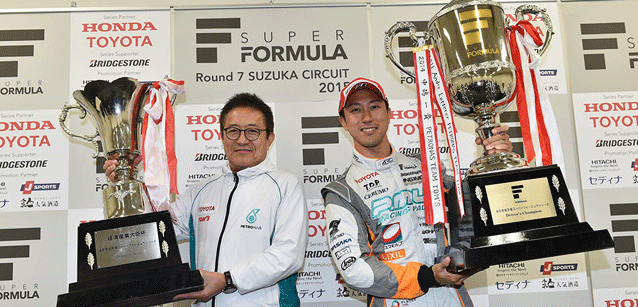 Suzuka, gare: Ishiura campione