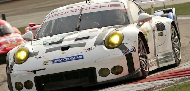 Porsche GT con Catsburg e Eng<br />Nei rookie test del Bahrain