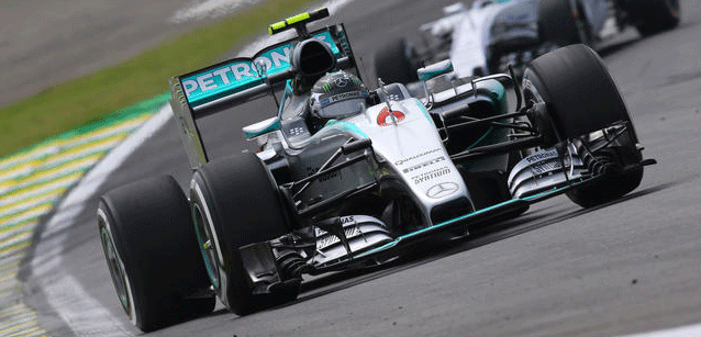 San Paolo - Libere 2<br />La risposta di Rosberg