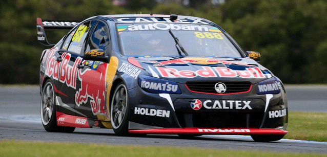 Phillip Island, gare<br />Lowndes avvicina Winterbottom