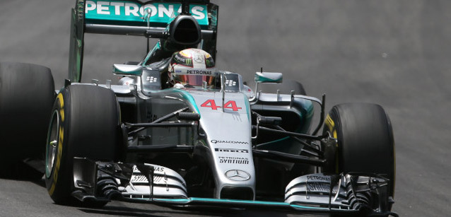 Yas Marina - Libere 1<br />Mercedes dominanti<br />