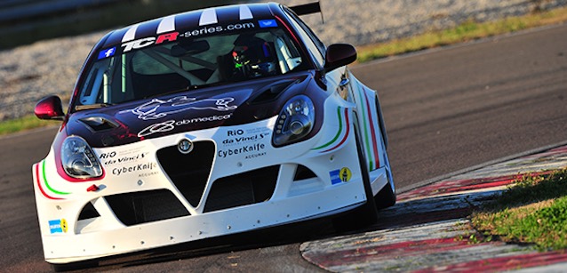 Primo test per la Giulietta