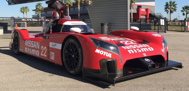 Ripresi i test della Nissan LMP1