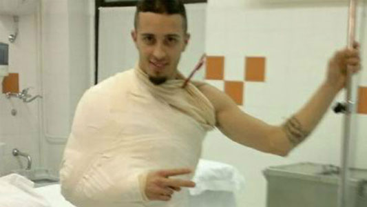 Frattura della clavicola per Dovizioso