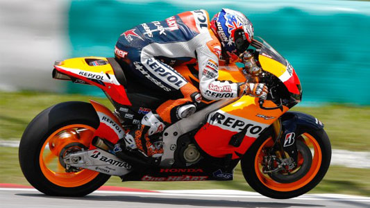 Test a Sepang - 3° giorno<br>La Honda torna padrona, Ducati dispersa