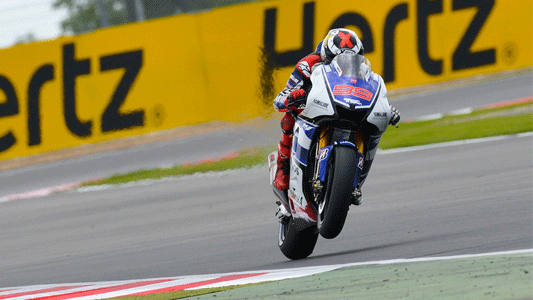 Silverstone - Gara<br>Travolgente Lorenzo