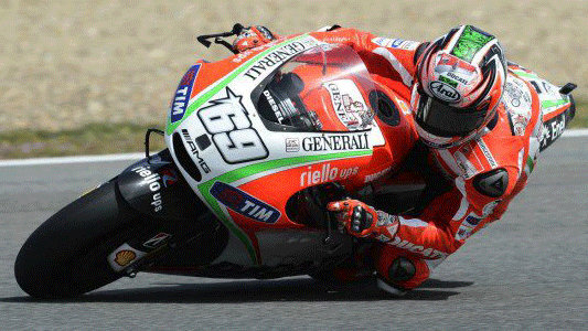 Hayden con Ducati nel 2013<br>Che farà Rossi?