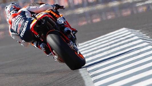 Indianapolis - Gara<br>Pedrosa in solitaria. Dovizioso terzo 