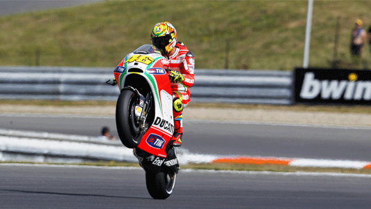 Ducati prova a Misano<br>Spies nel 2013 con Pramac