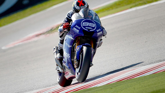 Aragon - Qualifica<br>Da Lorenzo nessun regalo a Pedrosa 