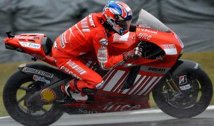 Donington, qualifica<br>Stratosferico Stoner  