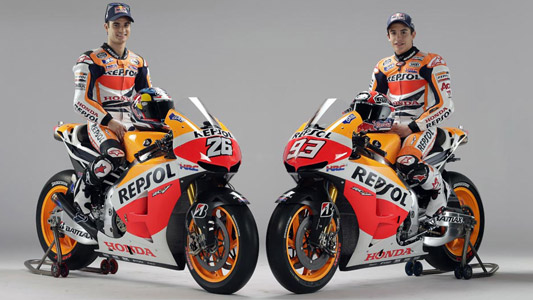 Svelata la nuova Honda per Pedrosa e Marquez 