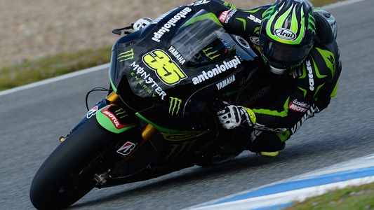 Test a Jerez - 3. giorno<br>Crutchlow chiude in testa 