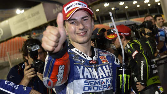 Losail - Gara<br>Lorenzo e Rossi da dominatori 