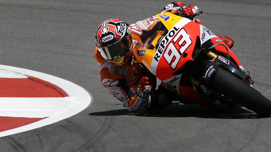 Austin - Qualifica<br>Marquez, che pole!  