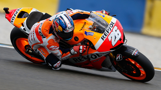 Le Mans - Qualifiche<br>Marquez 'impallina' Lorenzo