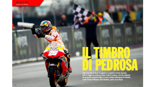 È online il Magazine n.227<br>La lezione di Pedrosa  