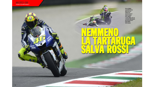 È online il Magazine n.229<br>La tartaruga non salva Rossi 