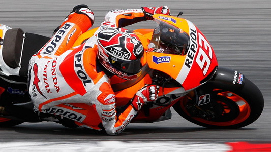 Sachsenring - Gara<br>Marquez vola in testa al mondiale 