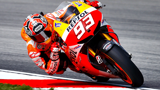 Sepang - Qualifica<br>Marquez brucia un grande Rossi