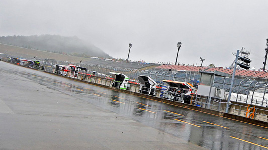 Maltempo a Motegi<br>tutte le libere cancellate 