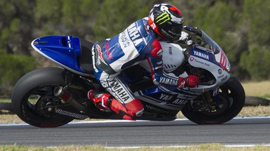 Test a Phillip Island - 2° giorno<br>Lorenzo si ripete