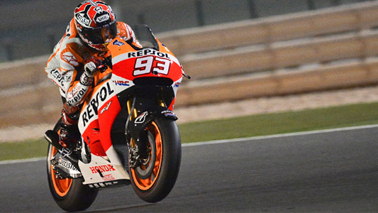 Qatar – Qualifica<br>Un strepitoso Marquez beffa Bautista