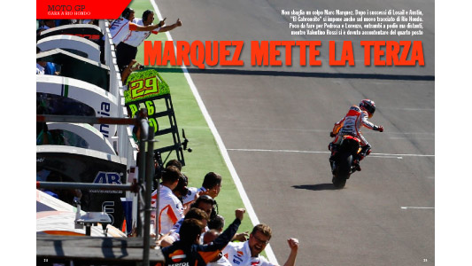 È online il Magazine n.269<br>Marquez in fuga