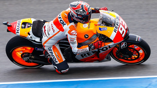 Assen  - Gara<br>Dovizioso si inchina a Marquez 