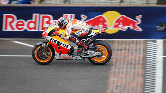 Indianapolis - Qualifica<br>Marquez in pole, Dovizioso secondo