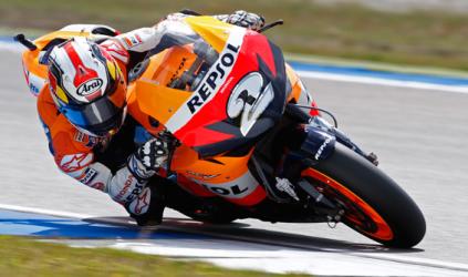Sachsenring – Libere 3 <br> Pedrosa mette Stoner sotto scacco