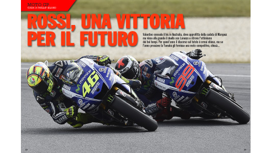 È online il Magazine n.291<br>Rossi, una vittoria per l futuro