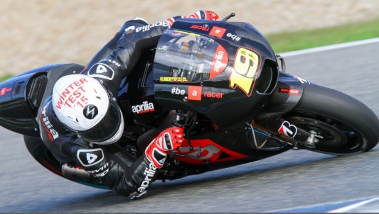 Positivi riscontri dai test a Jerez per Aprilia